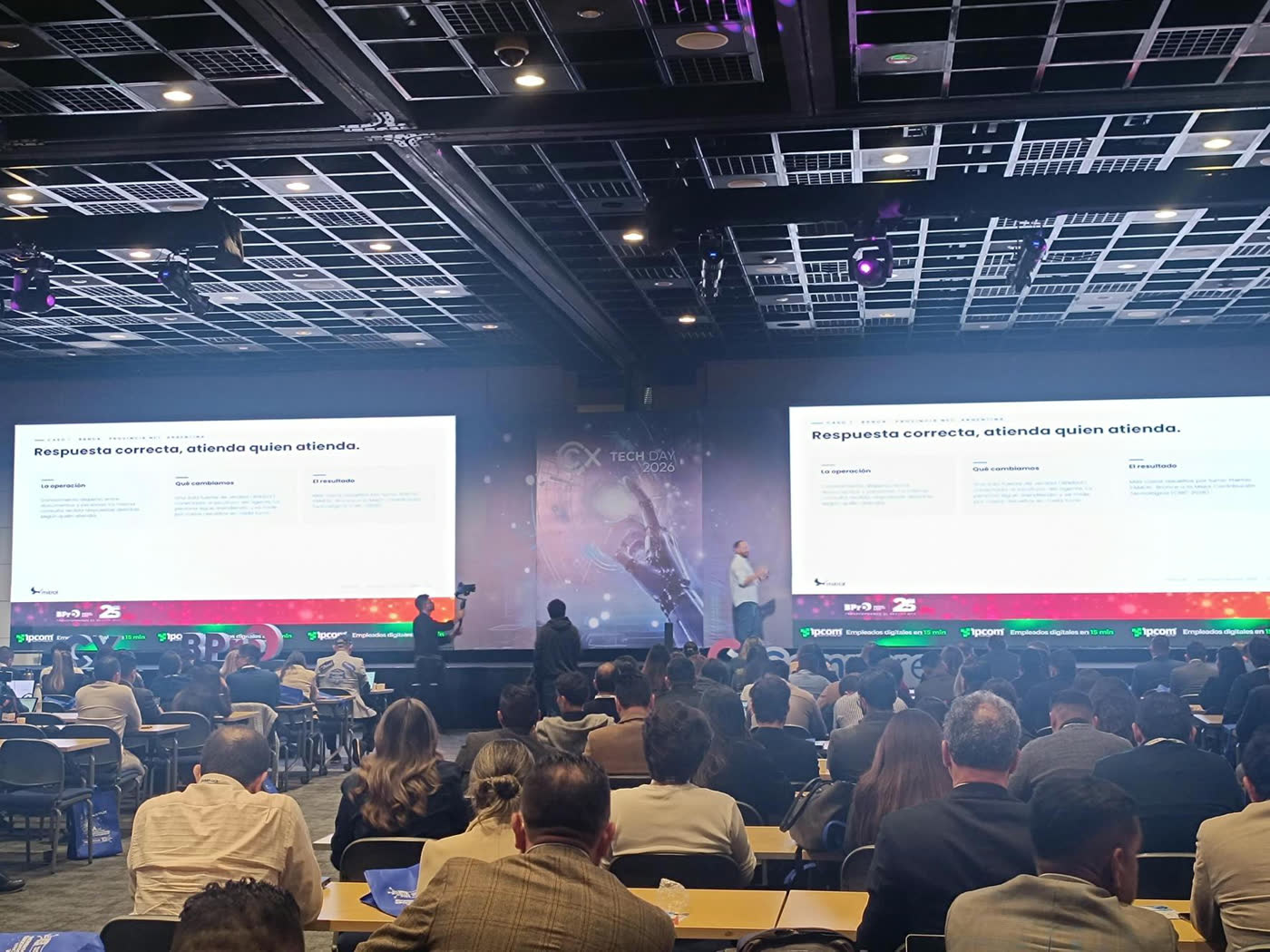 Francisco Troiano, CRO de Mitrol, durante la charla de apertura del CX Tech Day 2026